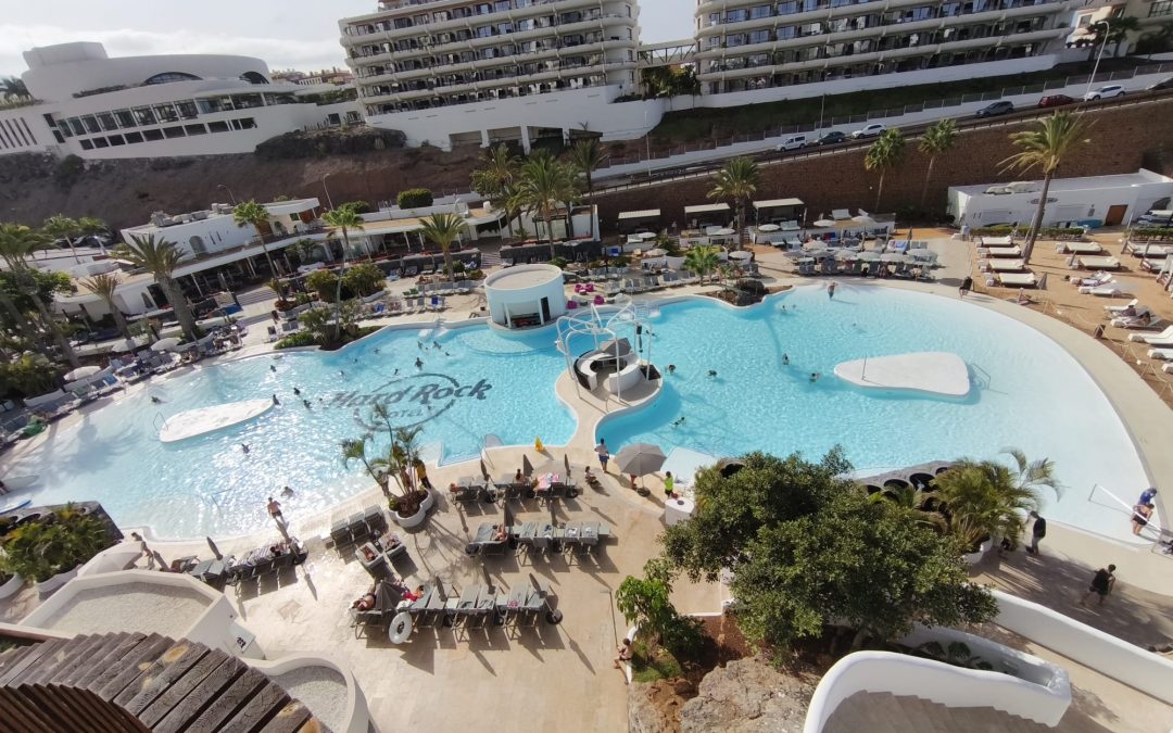 Impermeabilización de Piscina Hotel Hard Rock en Callao Salvaje