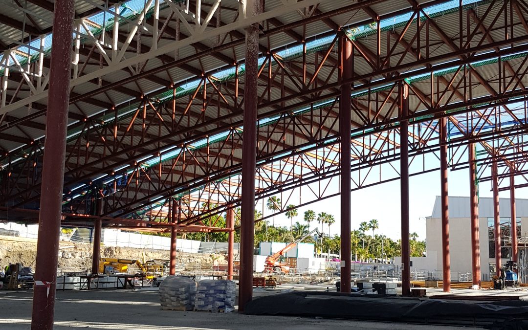 Protección pasiva Nueva Terminal AENA Aeropuerto Tenerife Sur