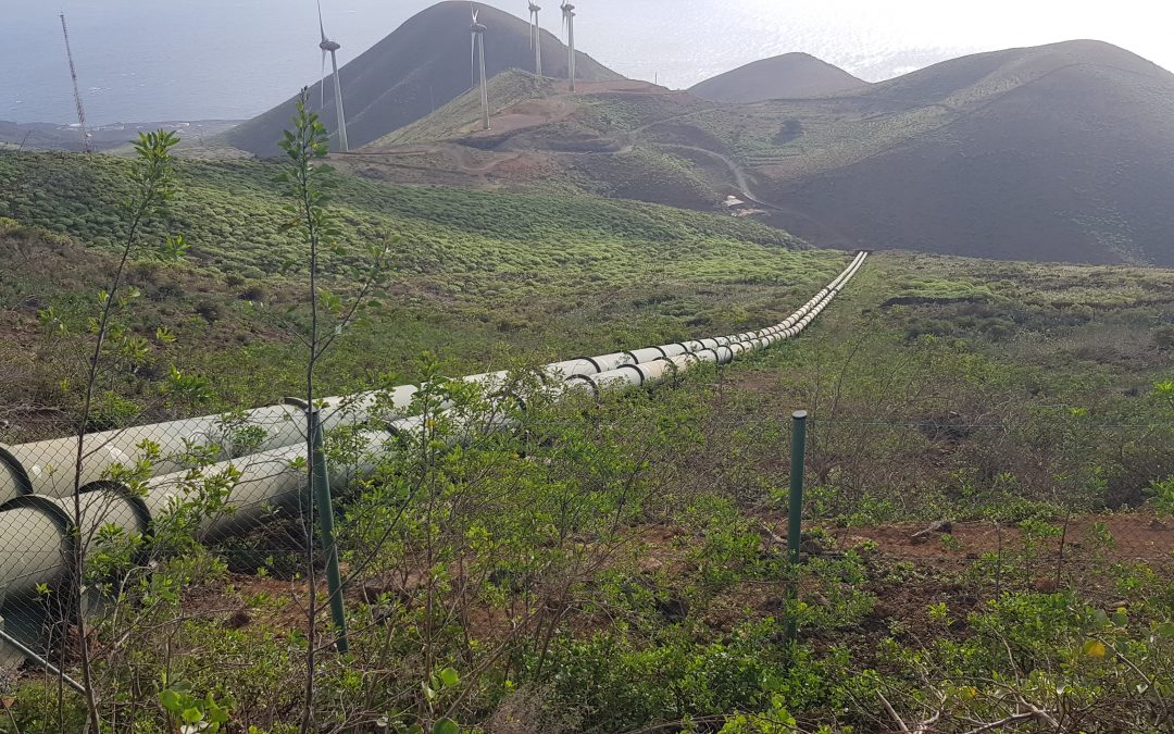 Tubería Gorona del Viento