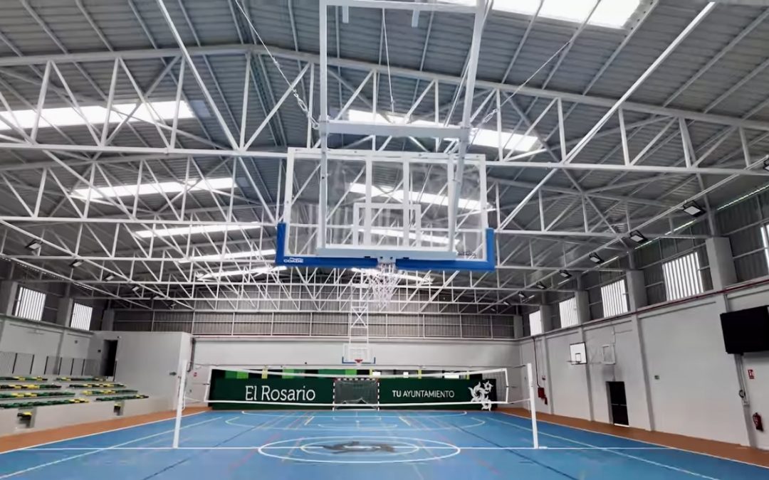 Pintura intumescente Cerchas Polideportivo El Rosario