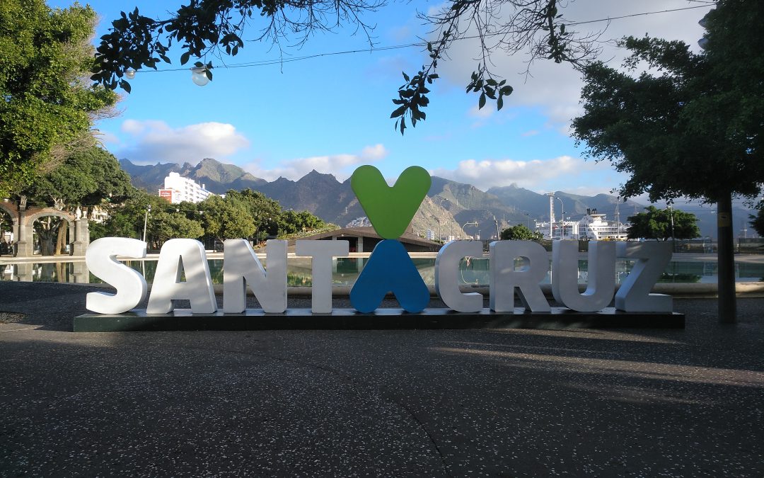 Letrero Ayuntamiento de Santa Cruz de Tenerife